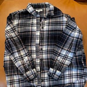 Madewell Plaid Button-Up Shirt